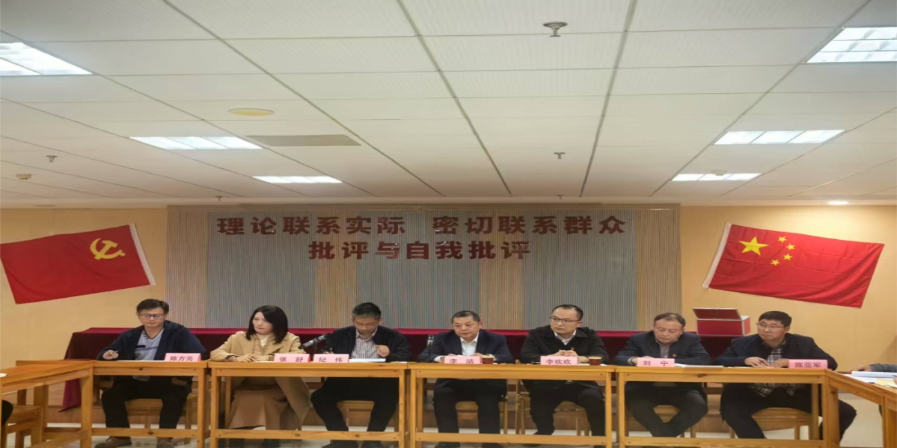 水利設計院召開2024年組織生活會及民主評議黨員